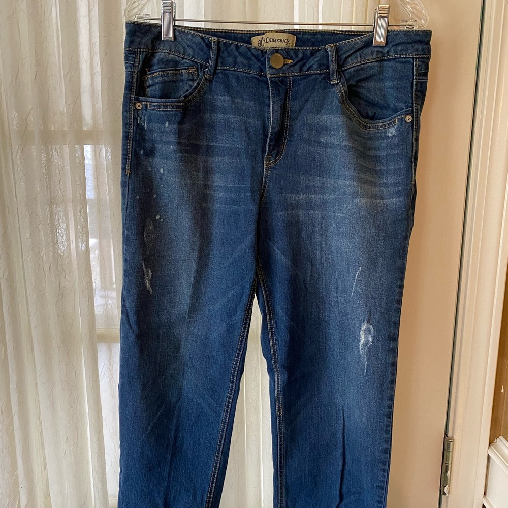 Democracy jeans size 14 girlfriend fit